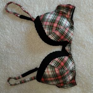 Victoria's Secret Plaid Bra 32B